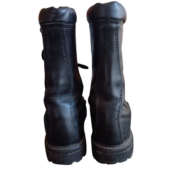 Mens 7.5 M Vintage Matterhorn 1949 Goretex Boots Combat Black Vibram Insulated - Picture 4 of 9